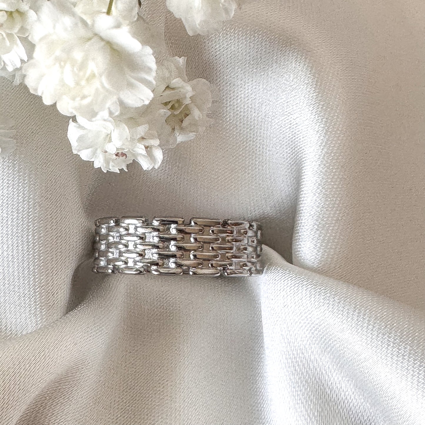 Anillo Nova Plateado