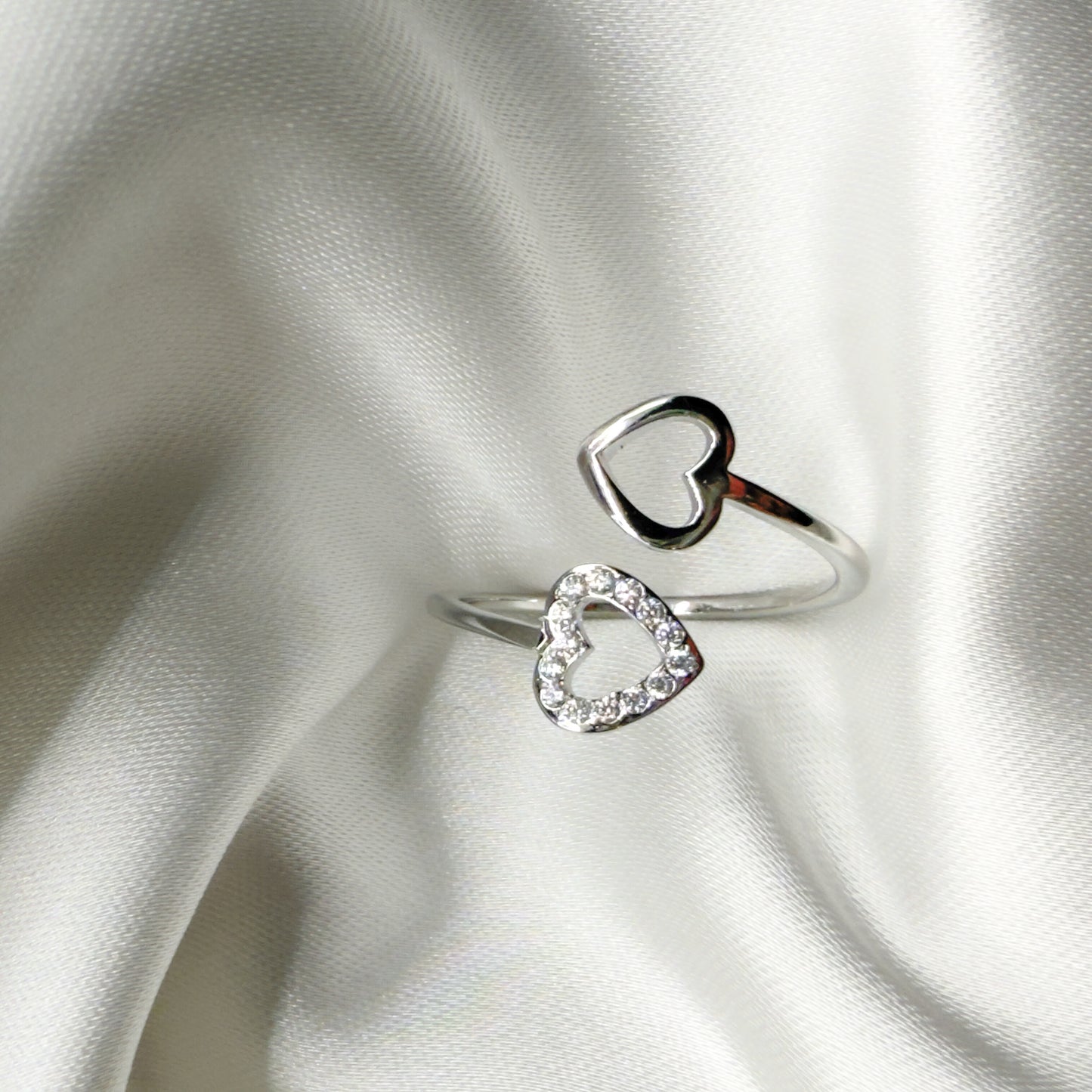 Anillo Valentin plateado