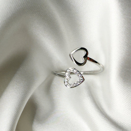 Anillo Valentin plateado