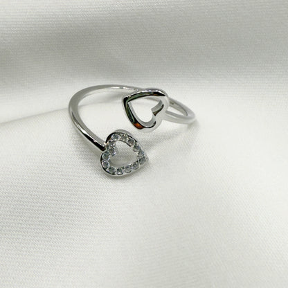 Anillo Valentin plateado