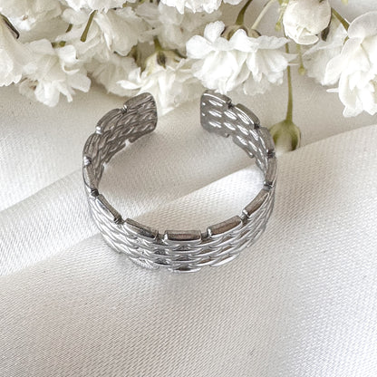 Anillo Nova Plateado