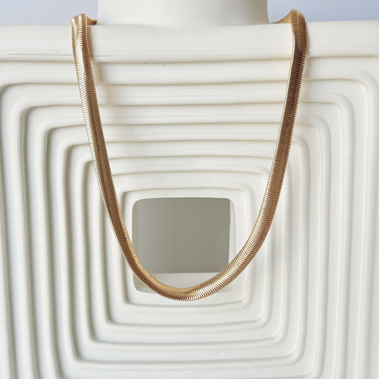 Collar Serpiente Dorada