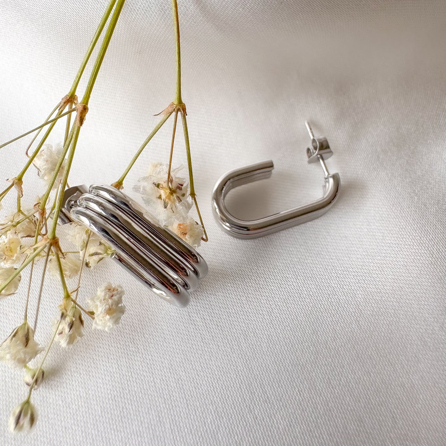 Aros Clarte Plateados