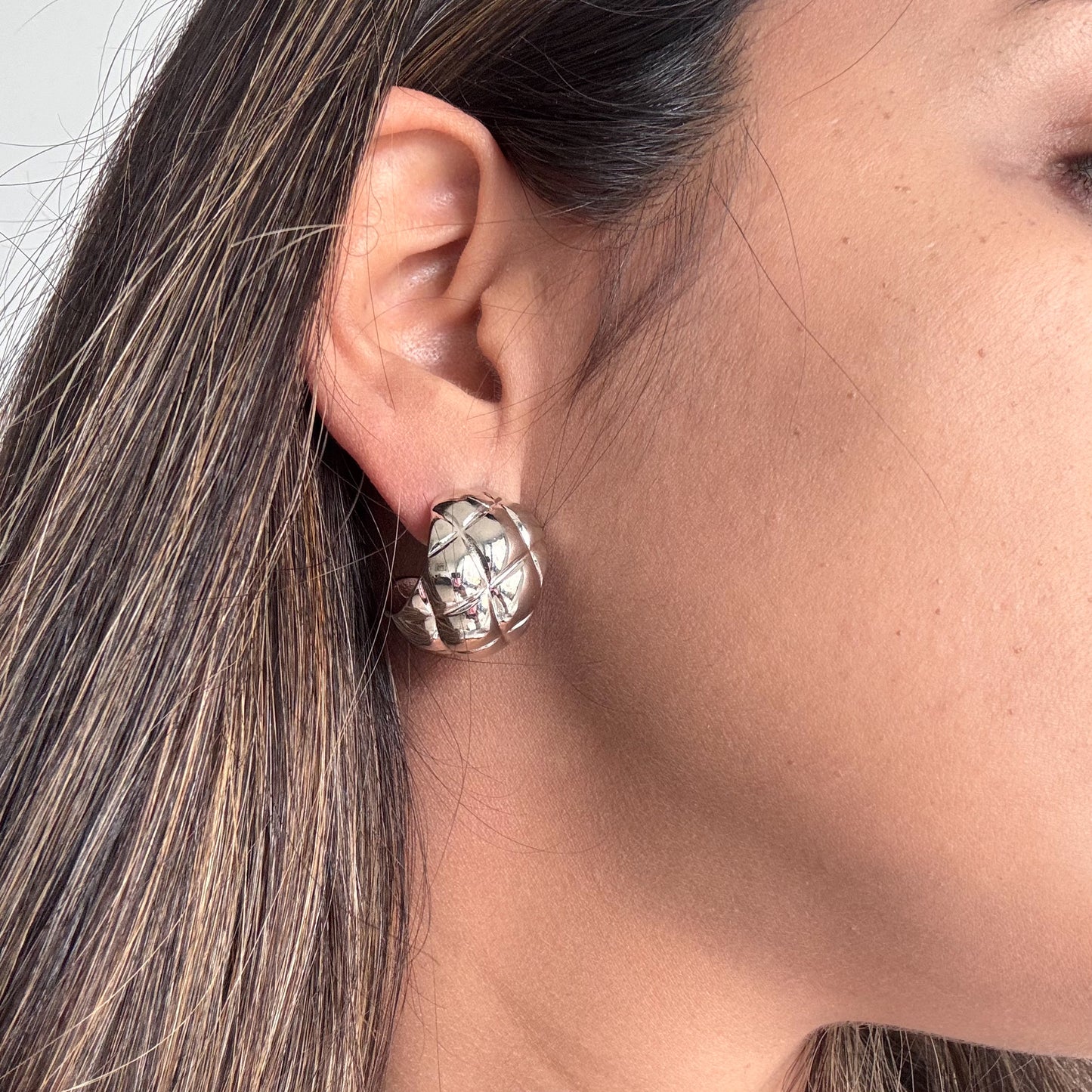 Aros Lueur plateados